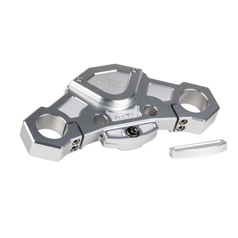 Brocks Harley-Davidson Racing Design Top Tree Clamp Silver Without Lock Touring Models (14-23) Brocks Harley-Davidson Racing Design Top Tree Clamp Silver Without Lock Touring Models (14-23)