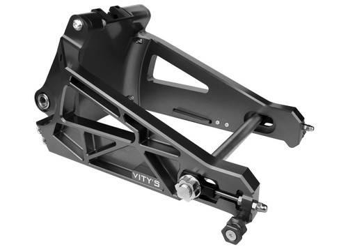 Brocks Harley-Davidson Vity's Performance Swingarm Black M8 Softail (18-24)