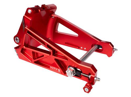 Brocks Harley-Davidson Vity's Performance Swingarm Red - M8 Softail (18-24)