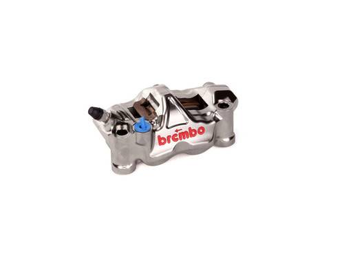 Brocks Brembo GP4-RX Left Front Caliper (Radial Mount) Nickel Plated