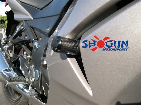 Kawasaki Ninja 250R Carbon Fiber Frame Slider Kawasaki Ninja 250R Carbon Fiber Frame Slider