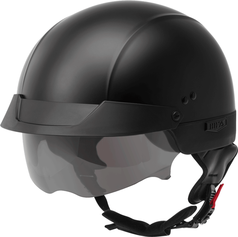GMAX HH-75 HALF HELMET MATTE BLACK