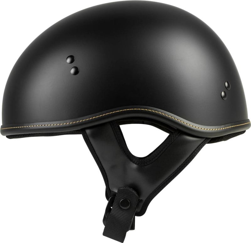 HIGHWAY 21 .357 SOLID HALF HELMET MATTE BLACK