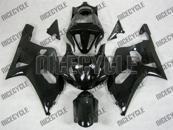 Suzuki GSXR 600/750 Gloss Black Fairings Suzuki GSXR 600/750 Gloss Black Fairings