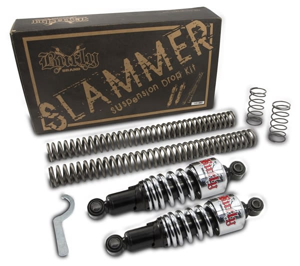 Harley Softail Slammer Suspension Drop Kit Harley Softail Slammer Suspension Drop Kit
