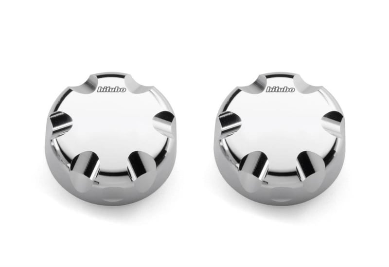 Brocks Harley-Davidson Bitubo Optional Front Cartridge Cover Set (Chrome)