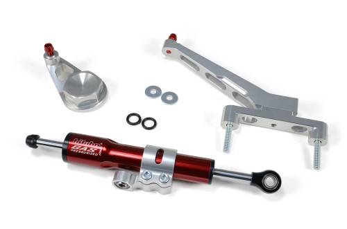 Suzuki Bitubo Steering Damper Kit - Over Tank GSX-R1000 (05-06) Red Suzuki Bitubo Steering Damper Kit - Over Tank GSX-R1000 (05-06) Red