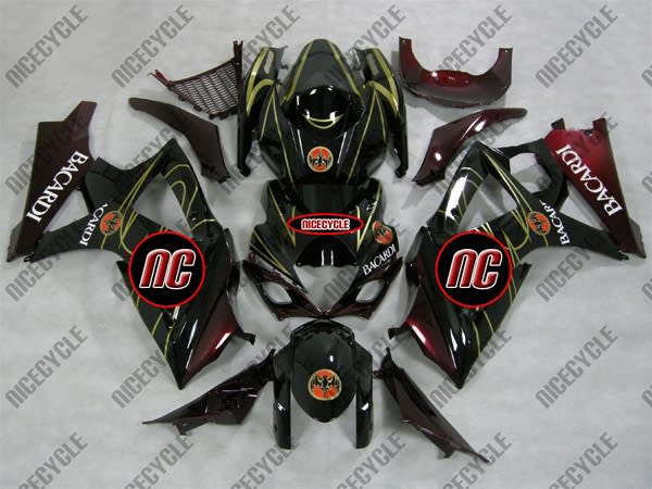 Bacardi GSXR 1000 Fairings Bacardi GSXR 1000 Fairings