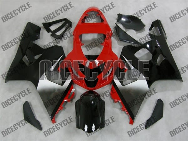 Red/Black OEM Style Suzuki Motorcycle Fairing Red/Black OEM Style Suzuki Motorcycle Fairing