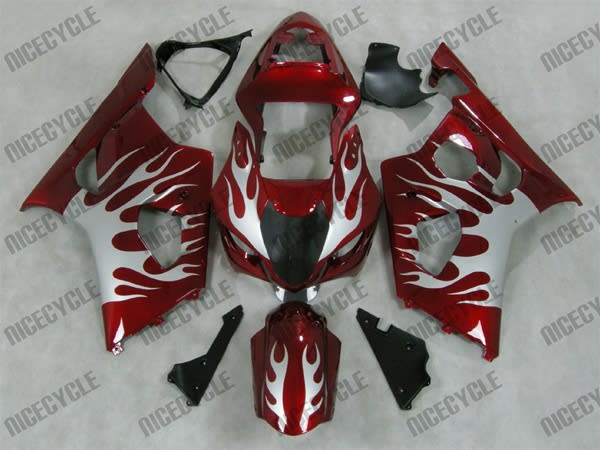 Suzuki GSXR 1000 Candy Red Fire Fairings Suzuki GSXR 1000 Candy Red Fire Fairings