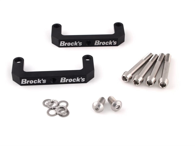 Brocks Kawasaki ZX-14R SE (16-18) Radial Mount Strap Bracket Kit Brocks Kawasaki ZX-14R SE (16-18) Radial Mount Strap Bracket Kit