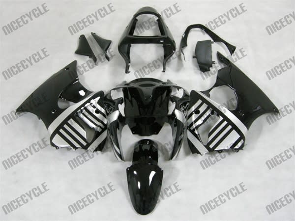Kawasaki ZX6R Barcode Style Fairings Kawasaki ZX6R Barcode Style Fairings