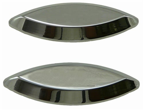 Kawasaki ZX12 Mirror Caps Polished and Engraved (product code# A2985)