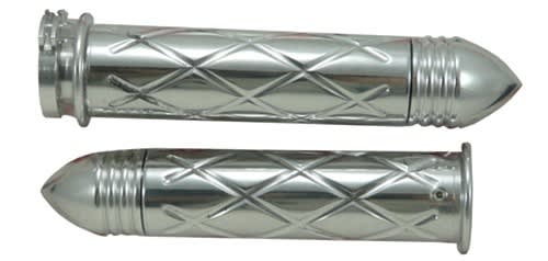 Yamaha R1 (00-10), Straight, Criss Cross Style with Pointed Ribbed Ends - Polished (product code: A3258PR) Yamaha R1 (00-10), Straight, Criss Cross Style with Pointed Ribbed Ends - Polished (product code: A3258PR)