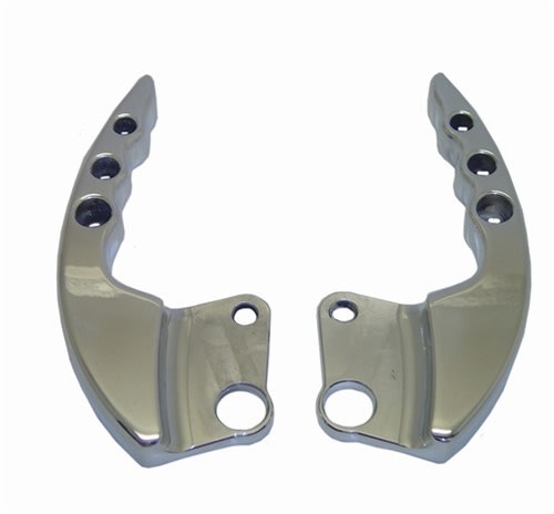 Custom Billet Polished Hayabusa (99-07) Two Piece Grab Handles (product code# A3275)