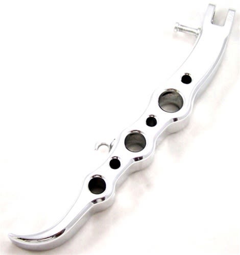 "Exotic" Long Polished Polished CBR 600RR(03-Present), 1000RR(04-07) Kickstand Engraved with LRC (Product Code #A3288LRC) "Exotic" Long Polished Polished CBR 600RR(03-Present), 1000RR(04-07) Kickstand Engraved with LRC (Product Code #A3288LRC)