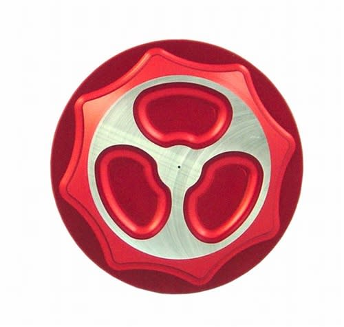 SUZUKI GAS CAP (3 BOLT BRACKET) ANODIZED RED FITS GSXR 1000 (03-Present); GSXR 600/750 (04-Present), & HAYABUSA (08-Present) (PRODUCT CODE # A3666R) SUZUKI GAS CAP (3 BOLT BRACKET) ANODIZED RED FITS GSXR 1000 (03-Present); GSXR 600/750 (04-Present), & HAYABUSA (08-Present) (PRODUCT CODE # A3666R)