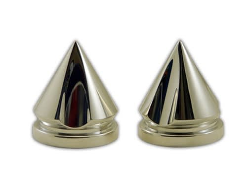 SPIKED POLISHED FORK COVER SET, FITS SUZUKI HAYABUSA (99-07) (product code: A3707) SPIKED POLISHED FORK COVER SET, FITS SUZUKI HAYABUSA (99-07) (product code: A3707)