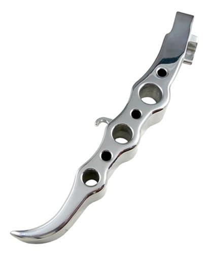 Polished Exotic Style Short Kickstand fits Yamaha R6 (99-05), R6S (06-09), R1 (04-06) (product code: A4003S) Polished Exotic Style Short Kickstand fits Yamaha R6 (99-05), R6S (06-09), R1 (04-06) (product code: A4003S)