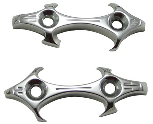 Suzuki GSXR 600/750/1000 (01-05) Mirror Caps, Tattoo Design, Polished (product code: A4027P) Suzuki GSXR 600/750/1000 (01-05) Mirror Caps, Tattoo Design, Polished (product code: A4027P)