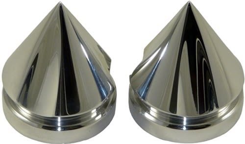 KAWASAKI & SUZUKI POLISHED SPIKED FORK CAPS ZX6R (07-08), ZX10R (06-07), ZX14R (06-10), GSX-R 600/750 (05-08) & HAYABUSA (08-09) (product code: A4270) KAWASAKI & SUZUKI POLISHED SPIKED FORK CAPS ZX6R (07-08), ZX10R (06-07), ZX14R (06-10), GSX-R 600/750 (05-08) & HAYABUSA (08-09) (product code: A4270)