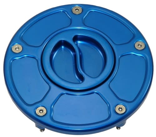 BLUE FLUSH/RACE STYLE-SCREW CAP YAMAHA (PRODUCT CODE:A4284BL) BLUE FLUSH/RACE STYLE-SCREW CAP YAMAHA (PRODUCT CODE:A4284BL)