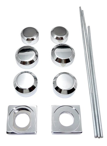 Triple Chromed Billet Axle Dress-Up Kit for Suzuki GSXR 600(01-05) 750(00-05) 1000(01-04) (product code #CA2919) Triple Chromed Billet Axle Dress-Up Kit for Suzuki GSXR 600(01-05) 750(00-05) 1000(01-04) (product code #CA2919)