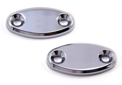 Triple Chromed Mirror Caps Polished fits Honda CBR Models. (product code# CA2924) Triple Chromed Mirror Caps Polished fits Honda CBR Models. (product code# CA2924)