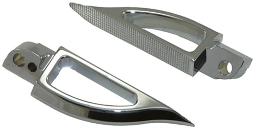 Blade Style Anodized Chrome Rear Footpeg Set for Suzuki GSXR / Hayabusa (product code: CA4289) Blade Style Anodized Chrome Rear Footpeg Set for Suzuki GSXR / Hayabusa (product code: CA4289)