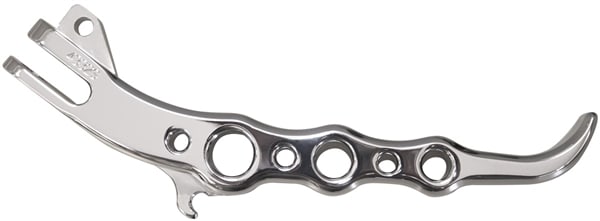 Anodized CHROME Exotic Short Kickstand fits GSXR 1000 (09-Present) (product code: CA4332S) Anodized CHROME Exotic Short Kickstand fits GSXR 1000 (09-Present) (product code: CA4332S)