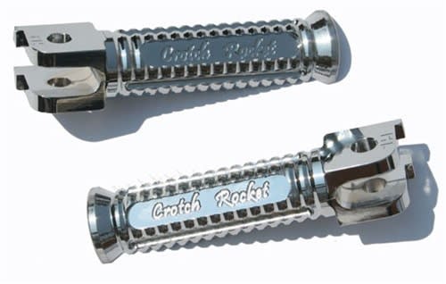 Triple Chrome Front Foot Peg Set - for Suzuki Hayabusa- (99-Present) Models (product code #CA5020) Triple Chrome Front Foot Peg Set - for Suzuki Hayabusa- (99-Present) Models (product code #CA5020)