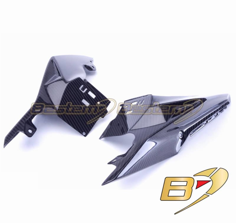 BMW S1000RR 2015-2019 Carbon Fiber Tail Section Seat Side Panels, Twill Weave BMW S1000RR 2015-2019 Carbon Fiber Tail Section Seat Side Panels, Twill Weave