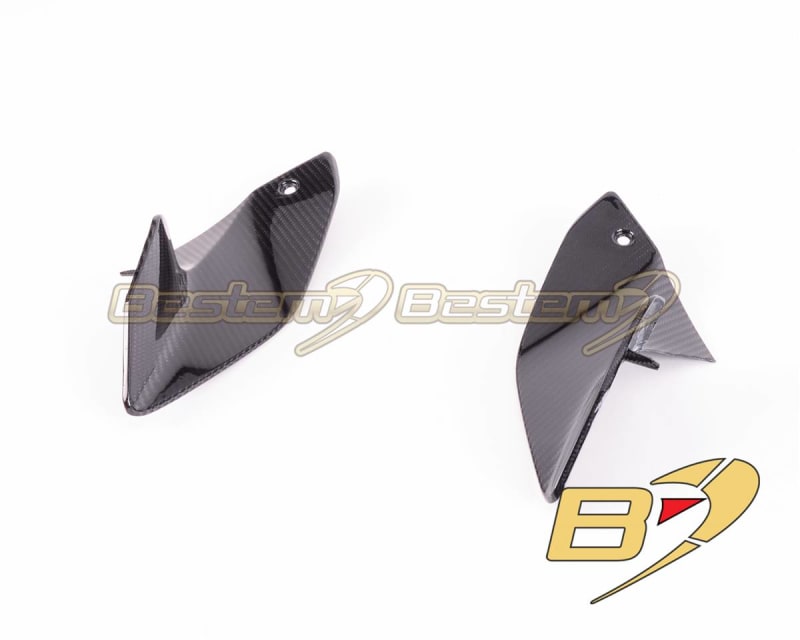 KTM 790 Adventure/R Rally 2020-Present Carbon Fiber Headlight Mask Spoiler Twill KTM 790 Adventure/R Rally 2020-Present Carbon Fiber Headlight Mask Spoiler Twill