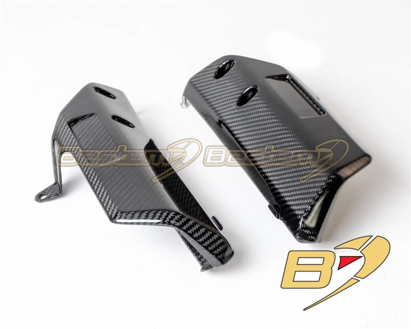 KTM 790 Adventure 2020-Present Carbon Fiber Front Fender Legs Front Fork Covers Twill KTM 790 Adventure 2020-Present Carbon Fiber Front Fender Legs Front Fork Covers Twill