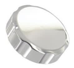 FRONT BRAKE RESERVOIR CAP CHROME NO ENGRAVING FRONT BRAKE RESERVOIR CAP CHROME NO ENGRAVING
