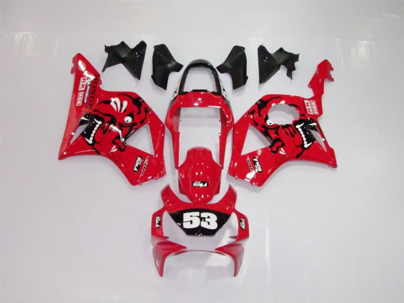 Motorcycle Fairings Kit - 2002-2003  Honda CBR900RR Red Custom Paint Fairings | CP2454