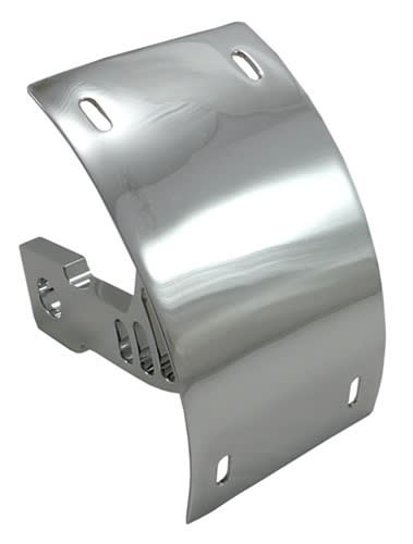 TRIPLE CHROMED HONDA CBR600RR/1000RR LICENSE PLATE BRACKET FOR SWINGARM - BILLET ALUMINUM SILVER (product code # CYS2549015) TRIPLE CHROMED HONDA CBR600RR/1000RR LICENSE PLATE BRACKET FOR SWINGARM - BILLET ALUMINUM SILVER (product code # CYS2549015)