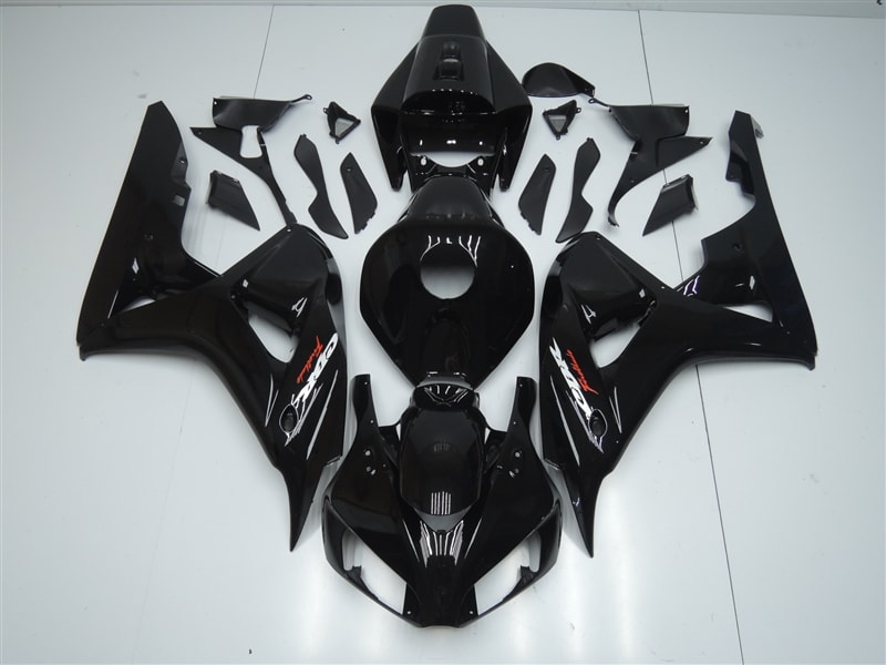 Motorcycle Fairings Kit - 2006-2007 Honda CBR1000RR Gloss Black Fairings | DSCN8944