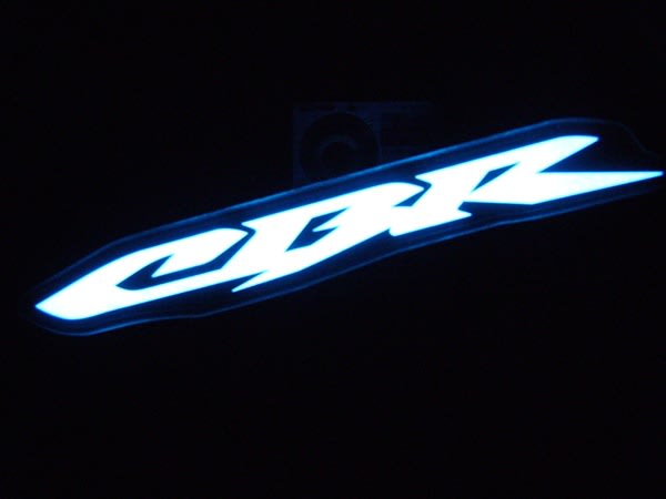 Honda CBR Electriglo Decal Honda CBR Electriglo Decal
