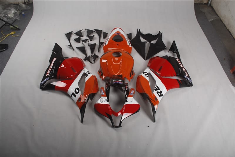 Motorcycle Fairings Kit - 2009-2012 Honda CBR600F5 Repsol Race Custom Fairings | F509121 Motorcycle Fairings Kit - 2009-2012 Honda CBR600F5 Repsol Race Custom Fairings | F509121