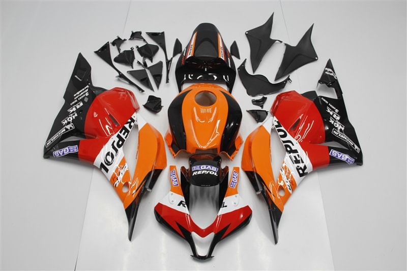 Motorcycle Fairings Kit - 2009-2012 Honda CBR600F5 Repsol Custom Fairings | F509123 Motorcycle Fairings Kit - 2009-2012 Honda CBR600F5 Repsol Custom Fairings | F509123