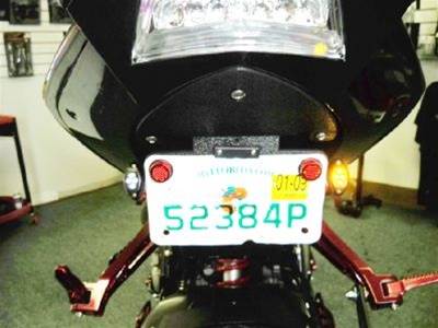 SBL S1000RR LED Fender Eliminator Kit with Tucked Tag Mount SBL S1000RR LED Fender Eliminator Kit with Tucked Tag Mount