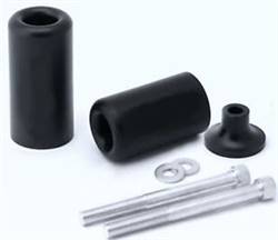 SBL Kawasaki ZX-6R 2003-2004 No Cut Black Frame Sliders