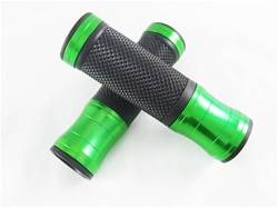 BILLET SBL GRIPS GREEN/BLACK RUBBER BILLET SBL GRIPS GREEN/BLACK RUBBER