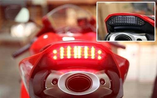 SBL Honda CBR-600RR LED Taillight with Sequential LED Signals, '13-'15