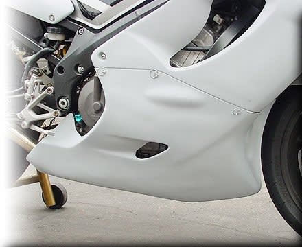 Hotbodies Honda CBRF4i (01-07) Fiberglass Race Lower