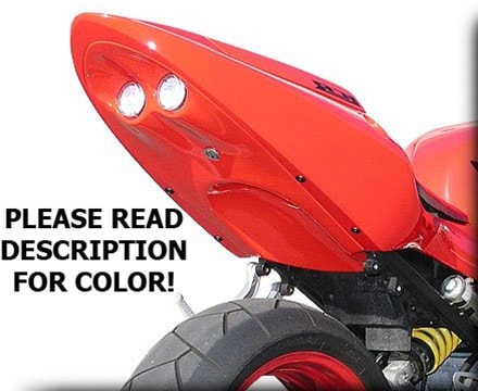 Hotbodies HONDA CBRF4i (02') ABS Undertail w/ built in LED brake/signal lights - Pearl Flash Yellow