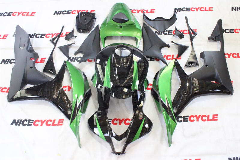 Honda CBR 600RR 2007-2008 OEM Style Green/Black Fairings Honda CBR 600RR 2007-2008 OEM Style Green/Black Fairings