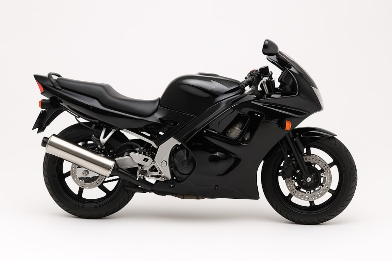 Motorcycle Fairings Kit - 1991-1994 Honda CBR 600 F2 Solid Gloss Black ...