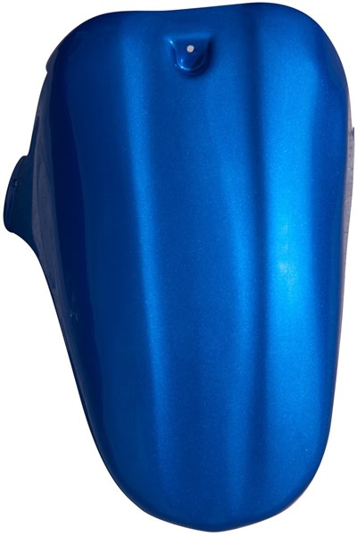 Metallic Triton Blue Rear Tire Hugger with Chain Guard For Suzuki GSXR 1000 09-Present (product code #HUGS1K0910MTB Metallic Triton Blue Rear Tire Hugger with Chain Guard For Suzuki GSXR 1000 09-Present (product code #HUGS1K0910MTB